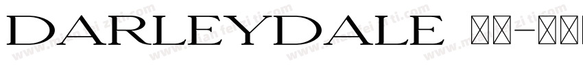 DarleyDale 字体字体转换